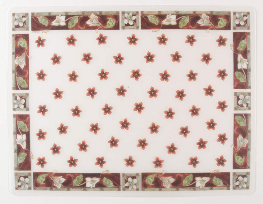 Mission Flower Vinyl Placemat by Pfaltzgraff-1