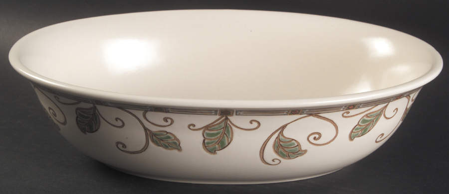 Mission Flower 11" Oval Vegetable Bowl by Pfaltzgraff-1
