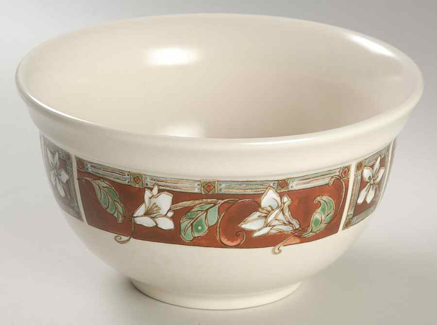 Mission Flower 7" Mixing Bowl by Pfaltzgraff-1