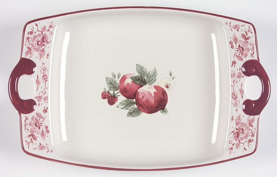 Delicious 12" Rectangular Serving Platter by Pfaltzgraff-1