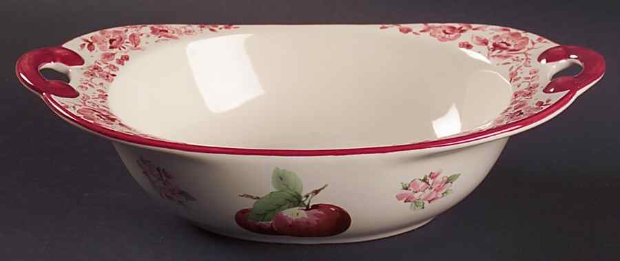 Delicious 9" Nesting Handled Oval  Serving Bowl by Pfaltzgraff-1