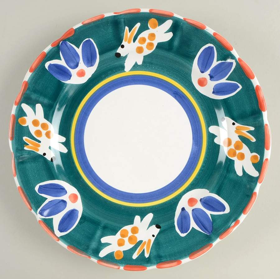 Garden Animal Service Plate (Charger) by Pottery Barn China-1