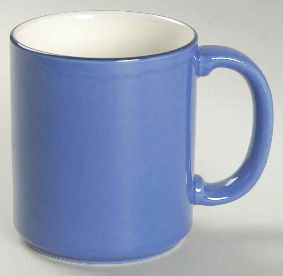 Spa Medium Blue (Coupe) Mug by Pagnossin-1