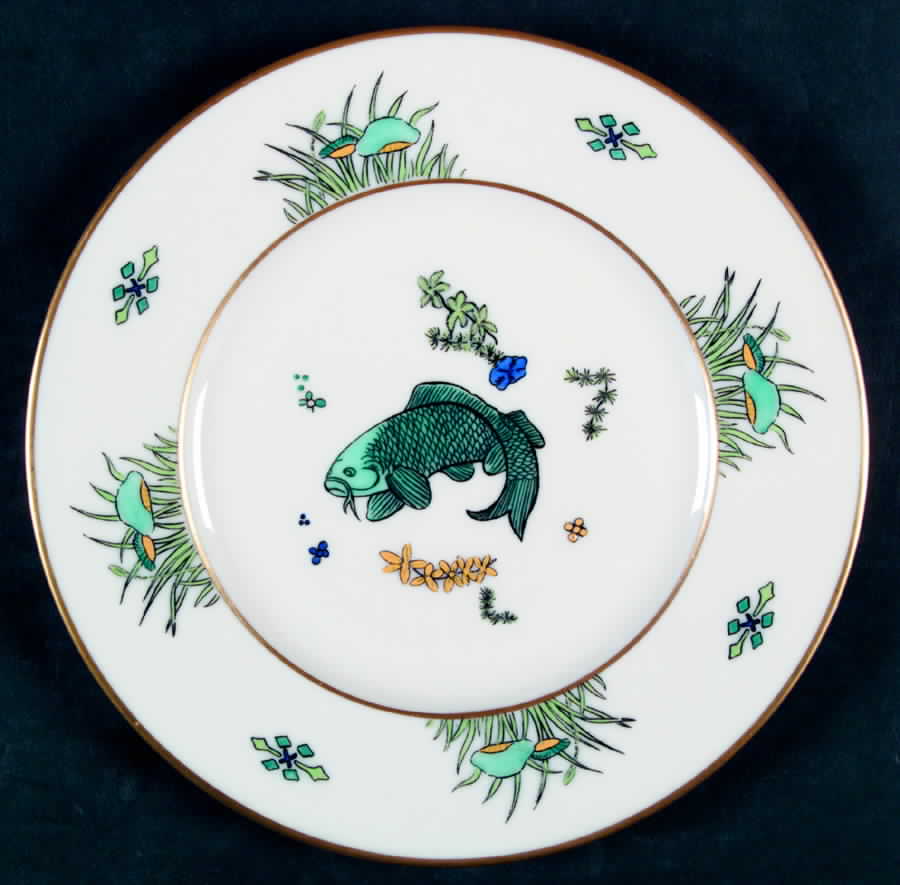 PEU1 Luncheon Plate by Perlee (USA)-1