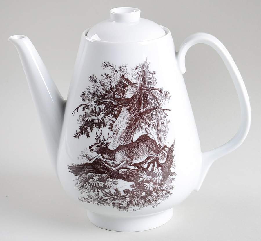 PMM1 Coffee Pot & Lid by Porzellan - Munchen-1
