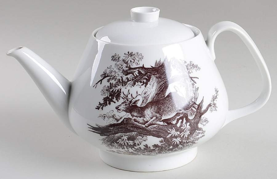 PMM1 Teapot & Lid by Porzellan - Munchen-1