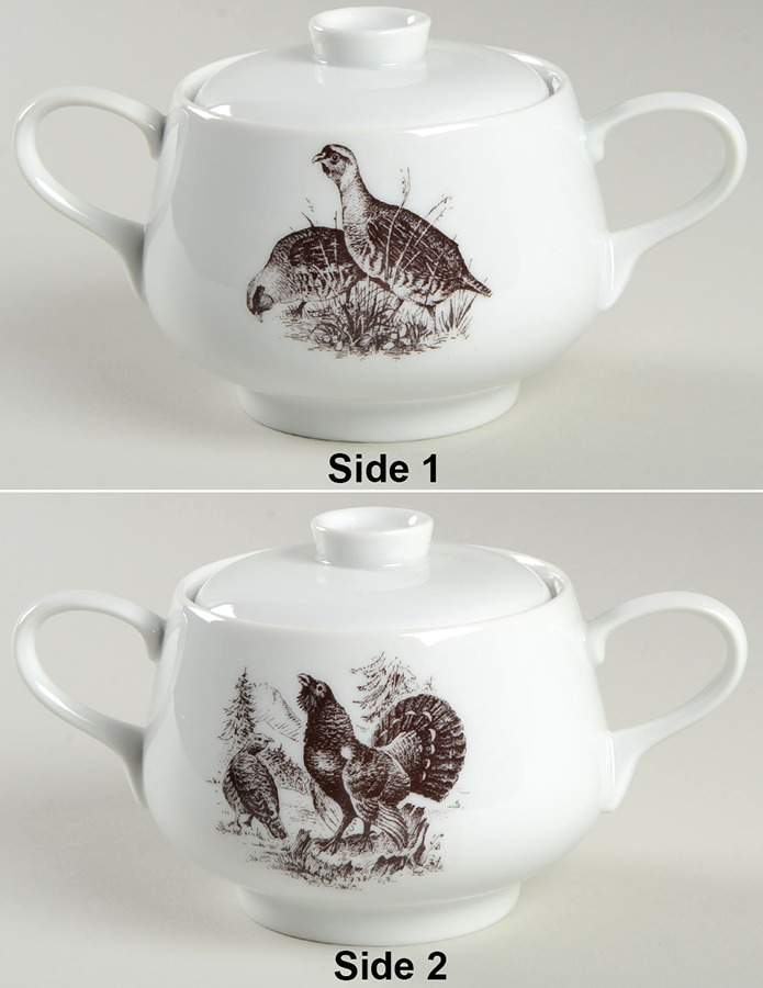PMM1 Sugar Bowl & Lid by Porzellan - Munchen-1