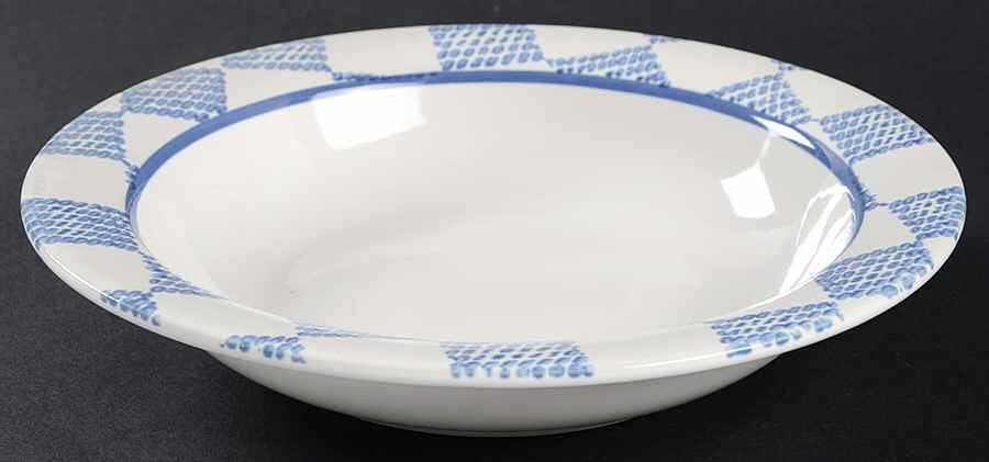 Hopscotch (No Fruit) Rim Soup Bowl by Pfaltzgraff-1
