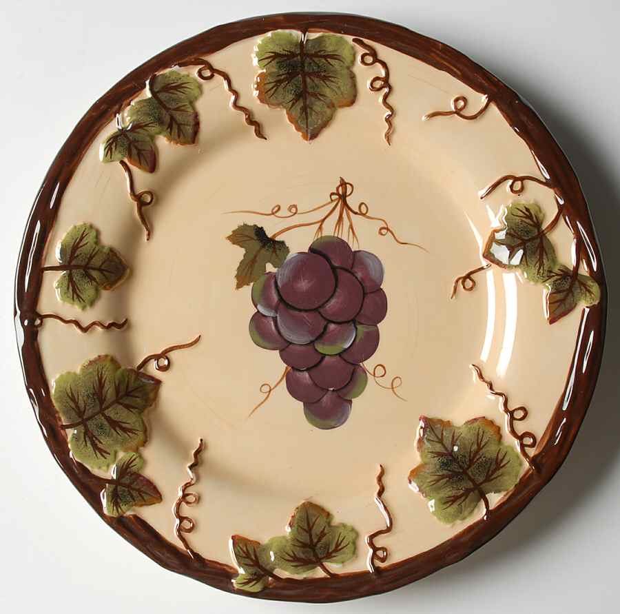 Grape Salad Plate by Pacific Rim-1