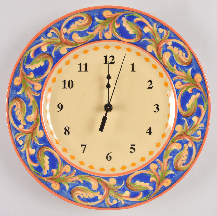 Villa Della Luna 1-2" depth  Clock Plate HC by Pfaltzgraff-1