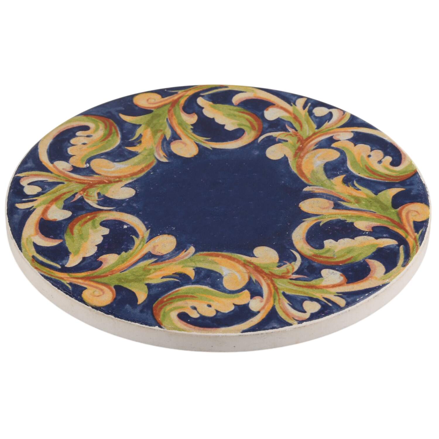 Villa Della Luna Round (Thirsty) Stone Coaster by Pfaltzgraff-1