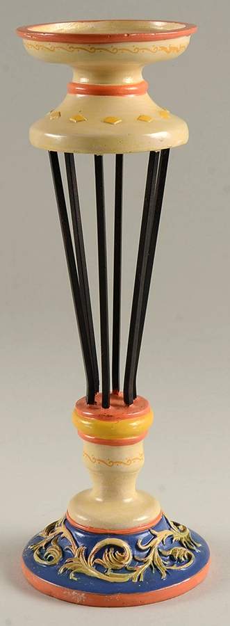 Villa Della Luna 10" Candlestick by Pfaltzgraff-1