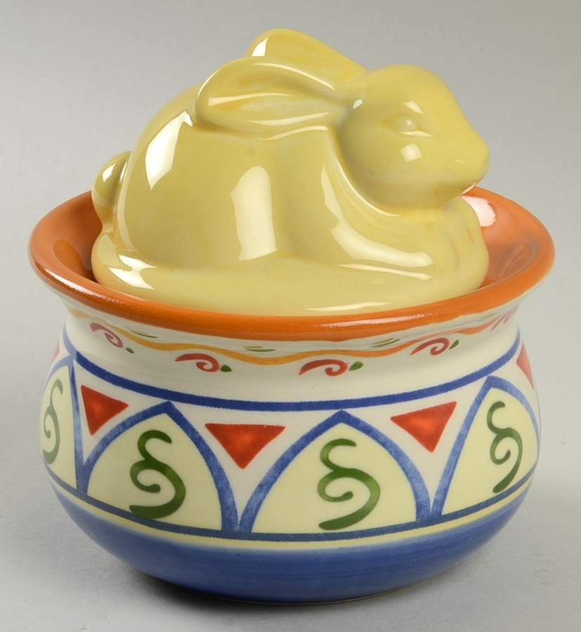 Villa Della Luna Jelly Bean Pot by Pfaltzgraff-1