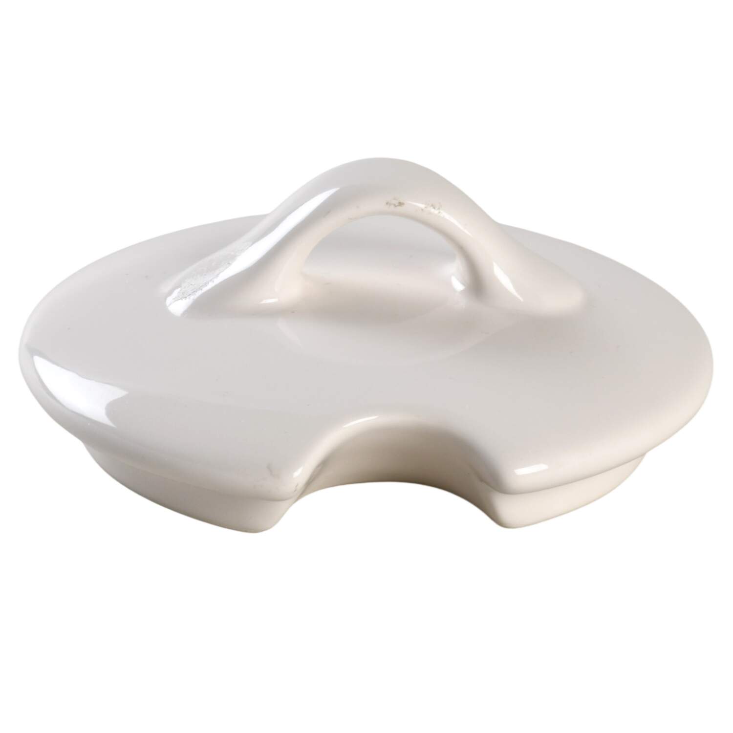 Sausalito Blanca (White) Lid for Sugar Bowl by Pottery Barn China-1