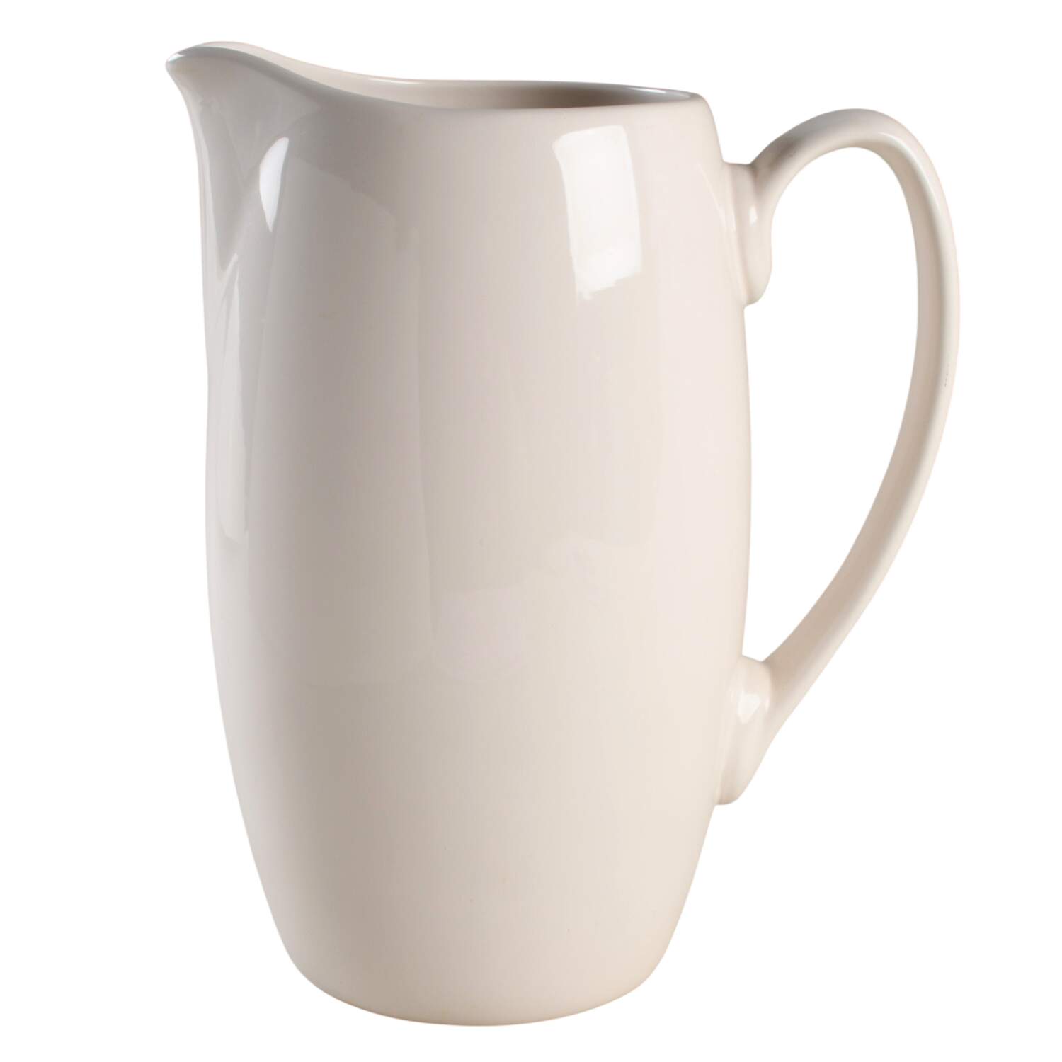 Sausalito Blanca (White) 124 Oz Pitcher by Pottery Barn China-1