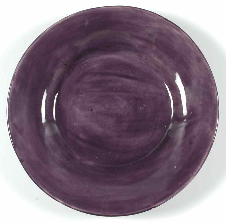 Sausalito Fig (Purple) Dinner Plate by Pottery Barn China-1