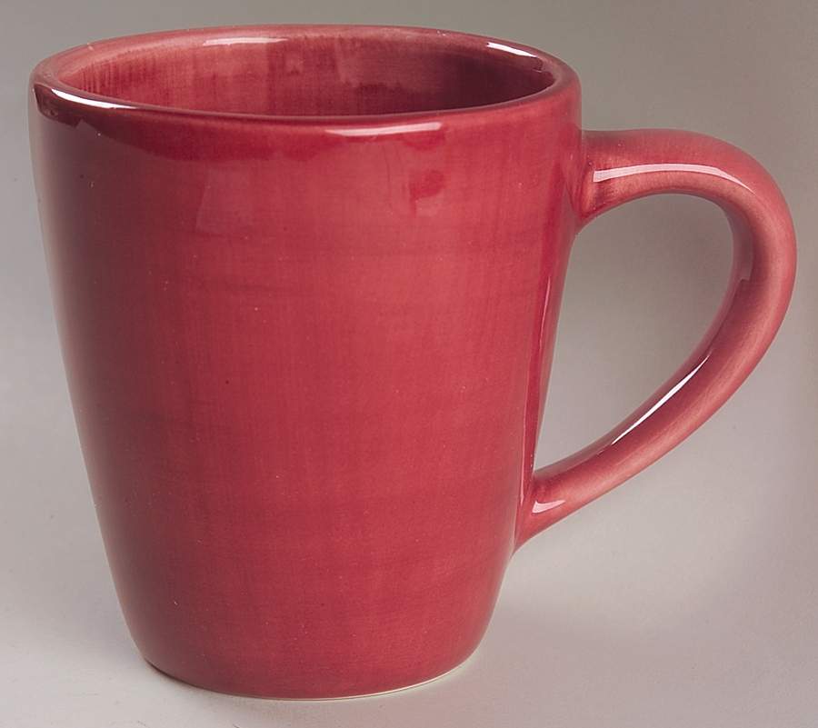 Sausalito Merlot (Red) Mug by Pottery Barn China-1