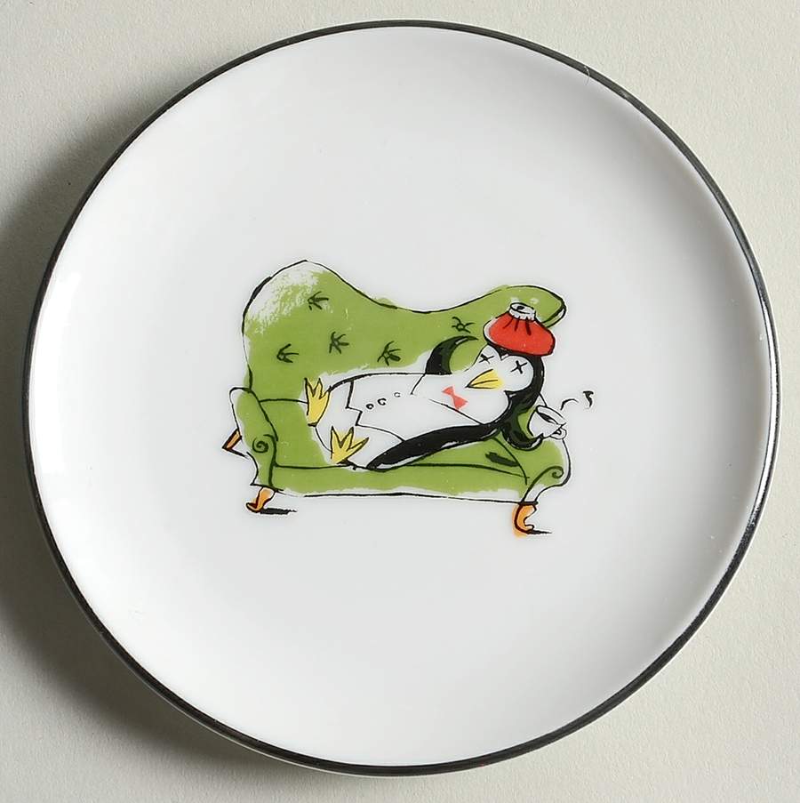 Penguins Coaster by Pottery Barn China-1