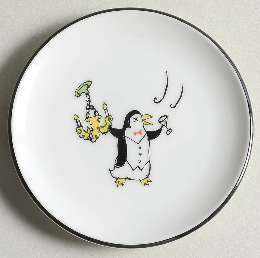 Penguins Coaster by Pottery Barn China-1
