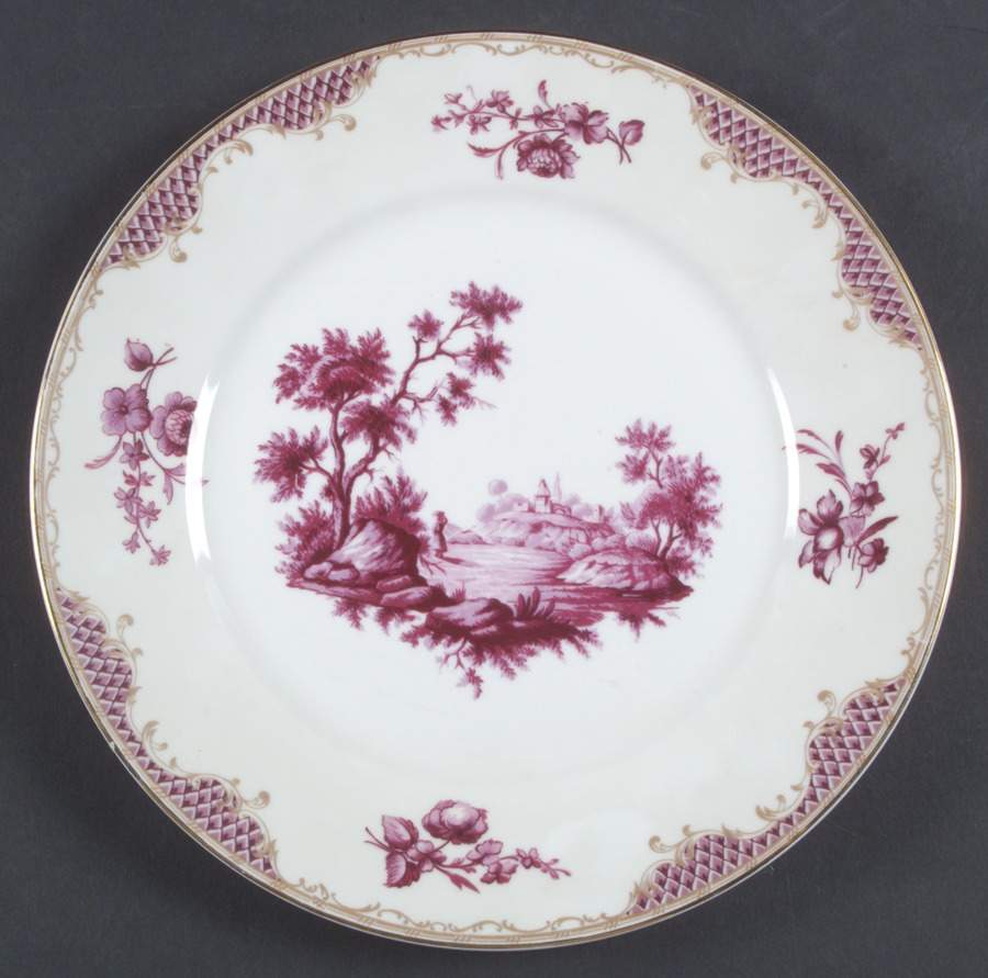 PBA2 Dinner Plate by Porcelain de Baudour-1