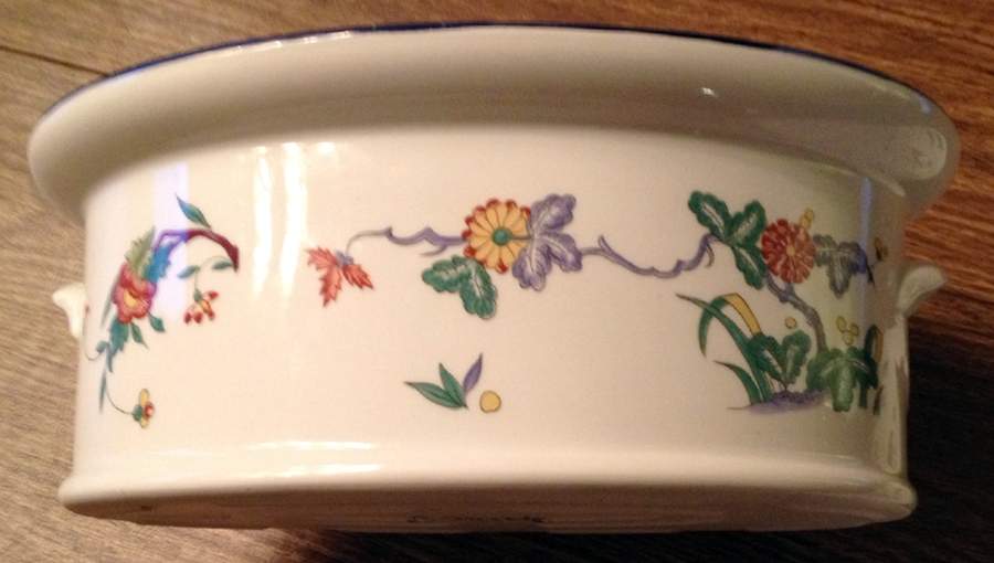 Chateau de Conde 1.5 Quart Oval Covered Casserole No Lid by Porcelaine De Paris-1