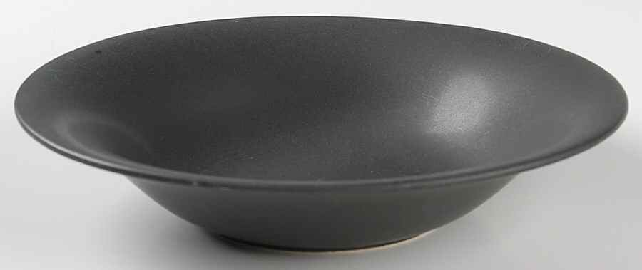 Ellipse Black Coupe Soup Bowl by Pottery Barn China-1