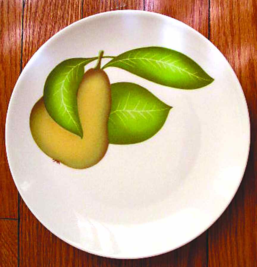 PUM1 Salad Plate by Porcelaine du Marais-1
