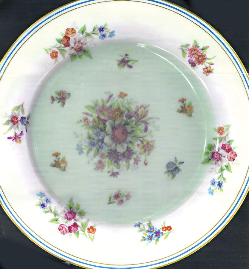 PLL4 Dinner Plate by Porcelaines Pallas-1