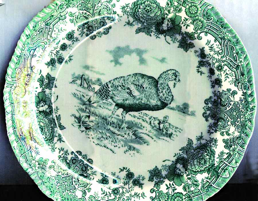 PVE1 Dinner Plate by PV-ENGLAND (Peasant Village)-1
