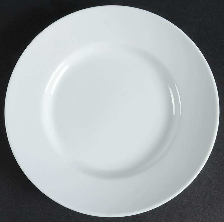 Great White Collection (Rim Shape) Salad Plate by Pottery Barn China-1