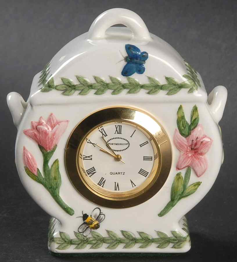 Botanic Garden Soup Tureen Mini Clock by Portmeirion-1
