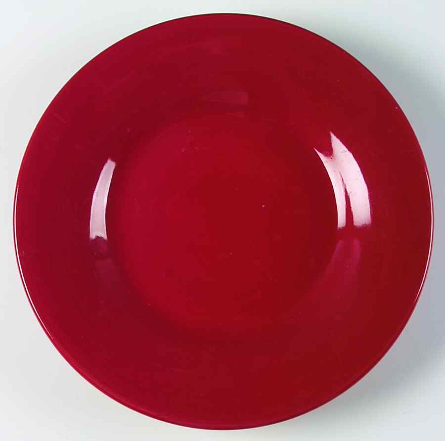 Sausalito Red Dinner Plate by Pottery Barn China-1