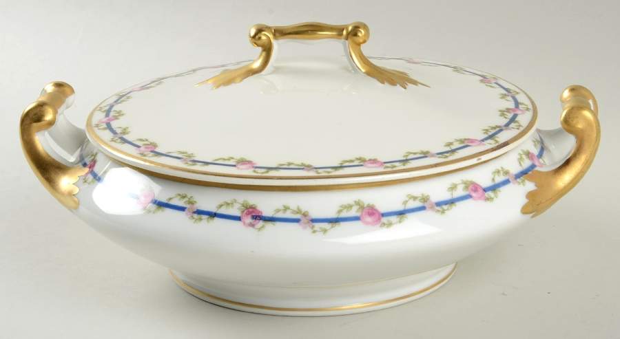 PL51 Round Covered Vegetable by Porcelaine Limousine-1