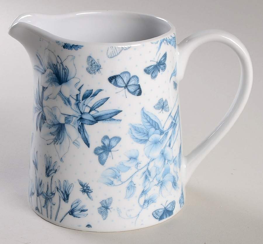 Botanic Blue 32 Oz Pitcher by Portmeirion-1
