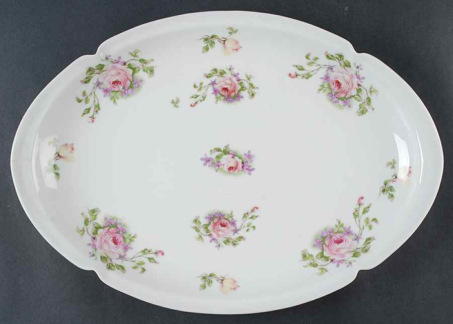 PFE23 16" Oval Serving Platter by Pfeiffer & Lowenstein-1