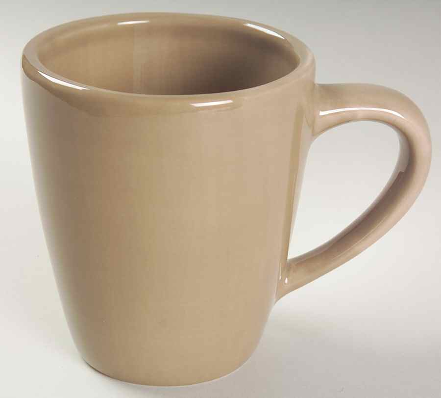 Sausalito Taupe Mug by Pottery Barn China-1