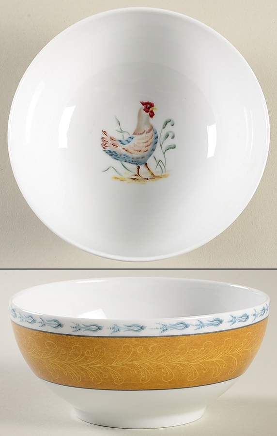 Basse Cour Soup/Cereal Bowl by Pierre Frey (Patrick Frey)-1