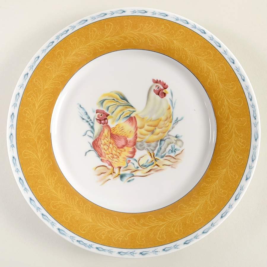 Basse Cour Dinner Plate by Pierre Frey (Patrick Frey)-1