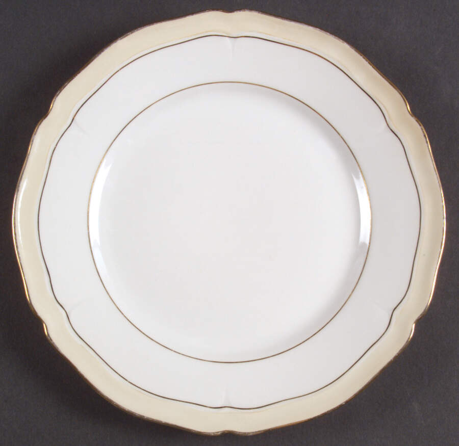 PLL5 Salad Plate by Porcelaines Pallas-1