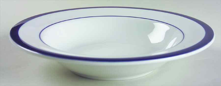 Bistro Blue 9" Soup/Pasta Bowl by Pottery Barn China-1