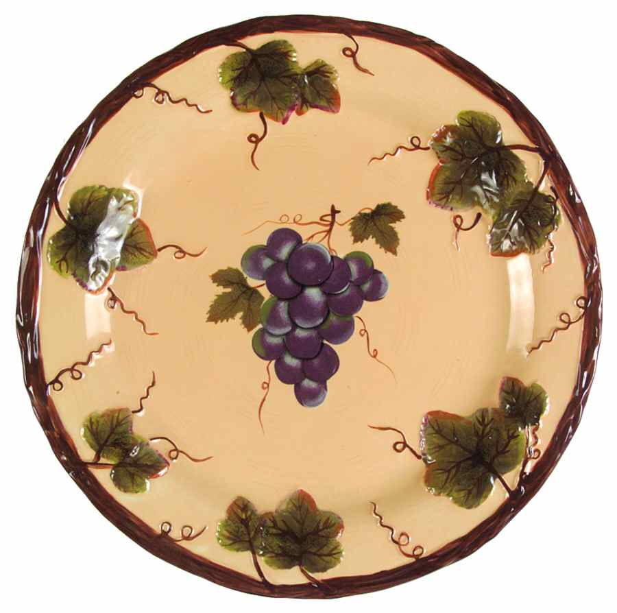 Grape Dinner Plate by Pacific Rim-1