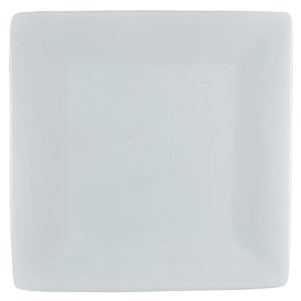 Luminous White Square Appetizer Plate by Pier 1-1
