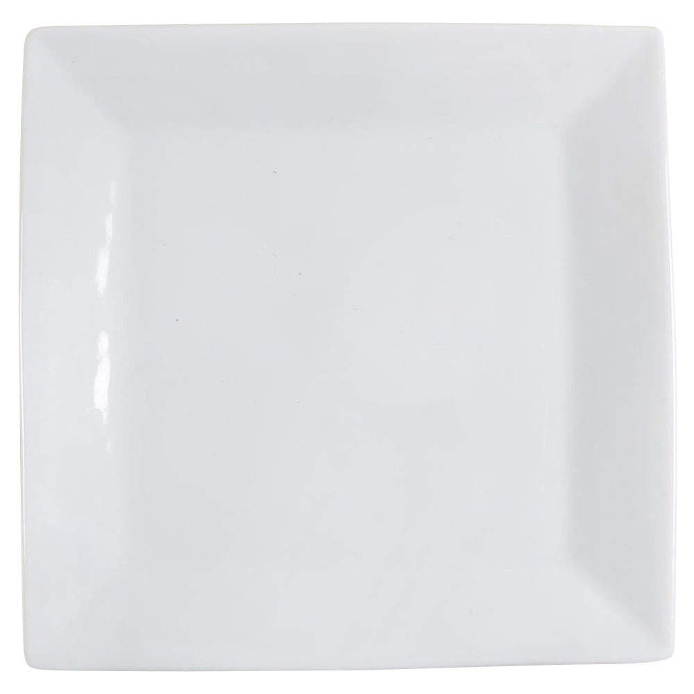 Luminous White Square Salad Plate by Pier 1-1