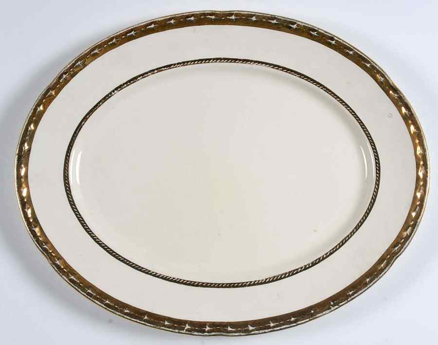 PAT4 13" Oval Serving Platter by Pasmantier-1