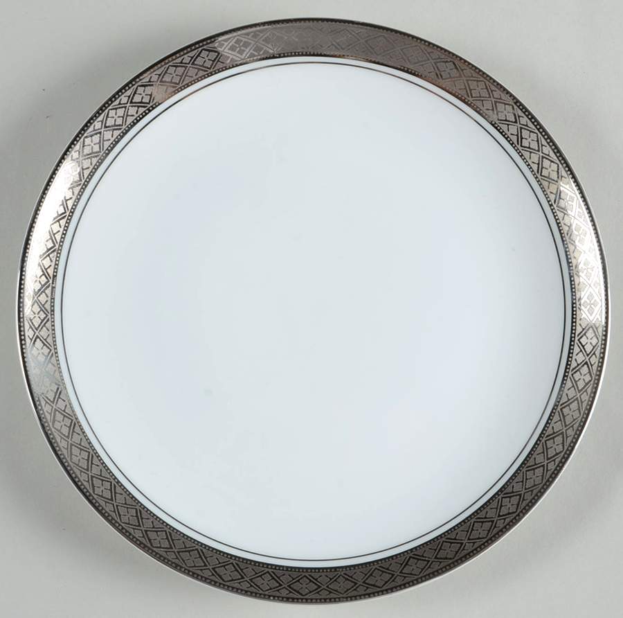 Reflections in Silver Salad Plate by Presidential Collection-1