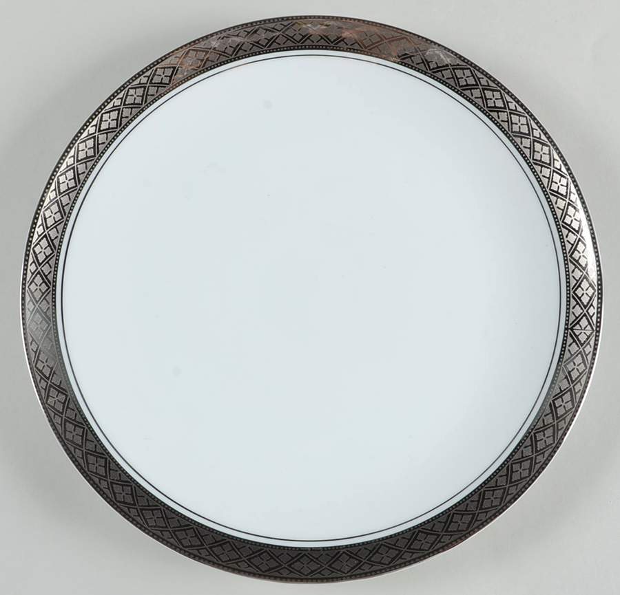 Reflections in Silver Dinner Plate by Presidential Collection-1