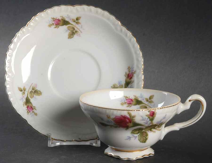 PI11 Footed Cup & Saucer Set by Pico (Japan)-1