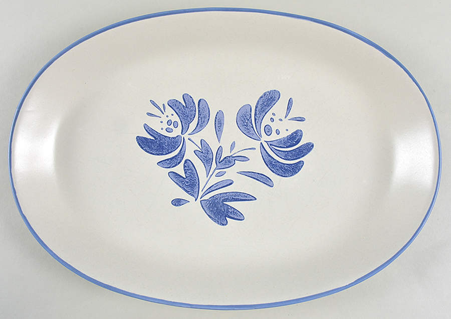 Yorktowne 14" Oval Serving Platter by Pfaltzgraff-1
