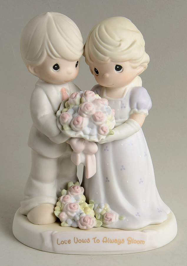 Love Vows To Always Bloom Ship-Love Vows To Always Bloom - With  Box Ship Mark by Precious Moments-1
