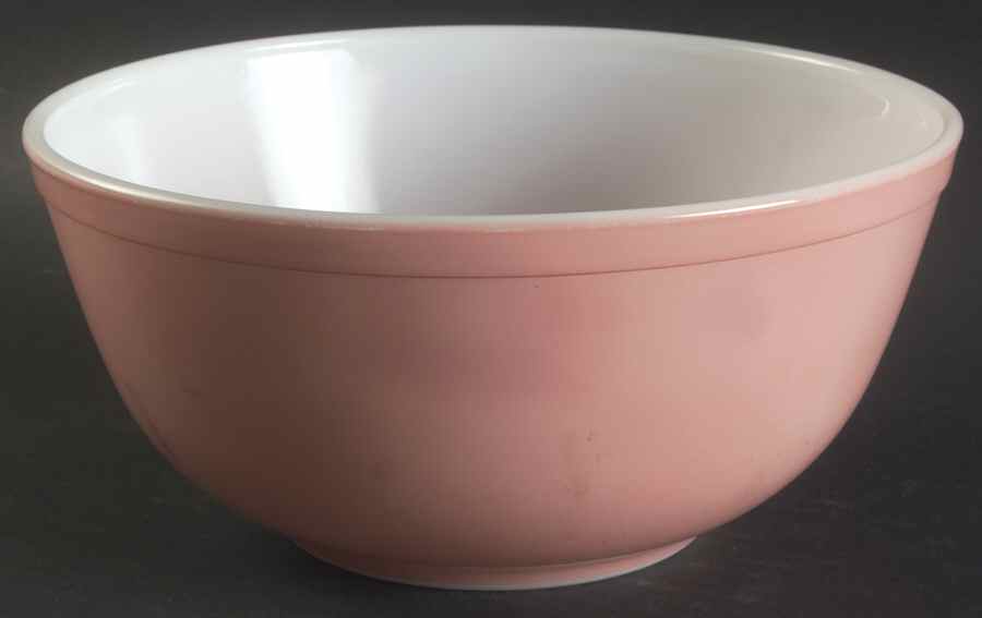 Pink 8" Mixing Bowl by Pyrex-1